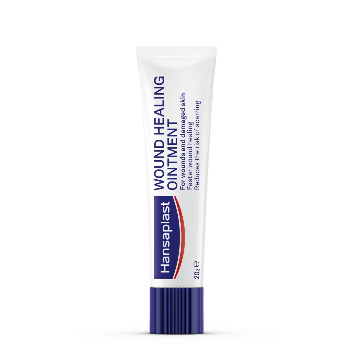 Hansaplast Wound Healing Ointment 20 g packshot on a white background