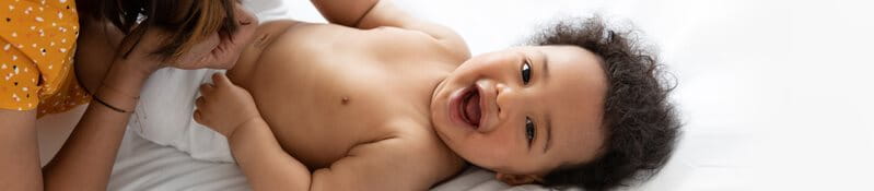 baby smiling
