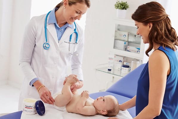 Call a doctor for diaper rash