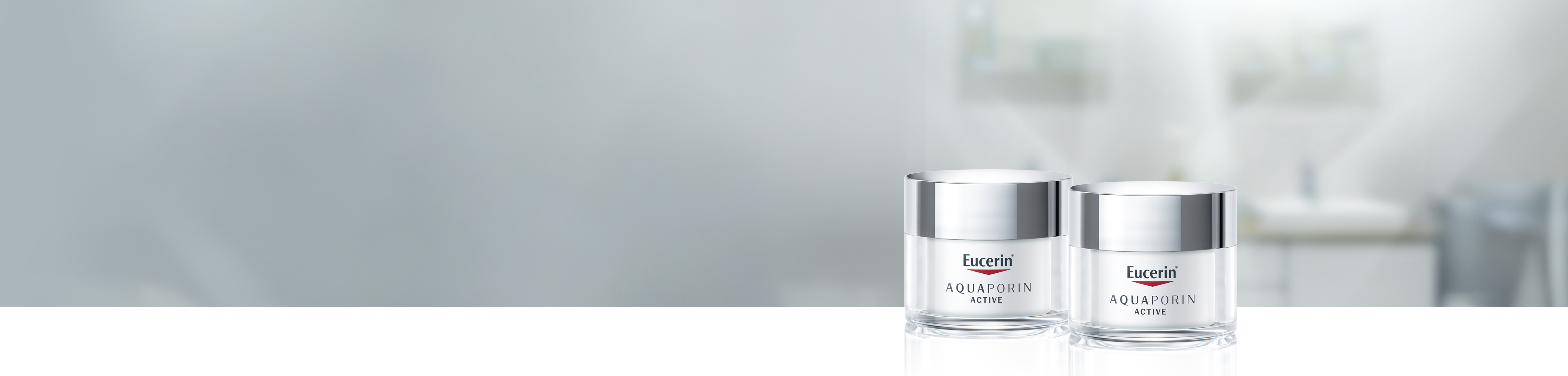 žena s Eucerin Aquaporin njegom