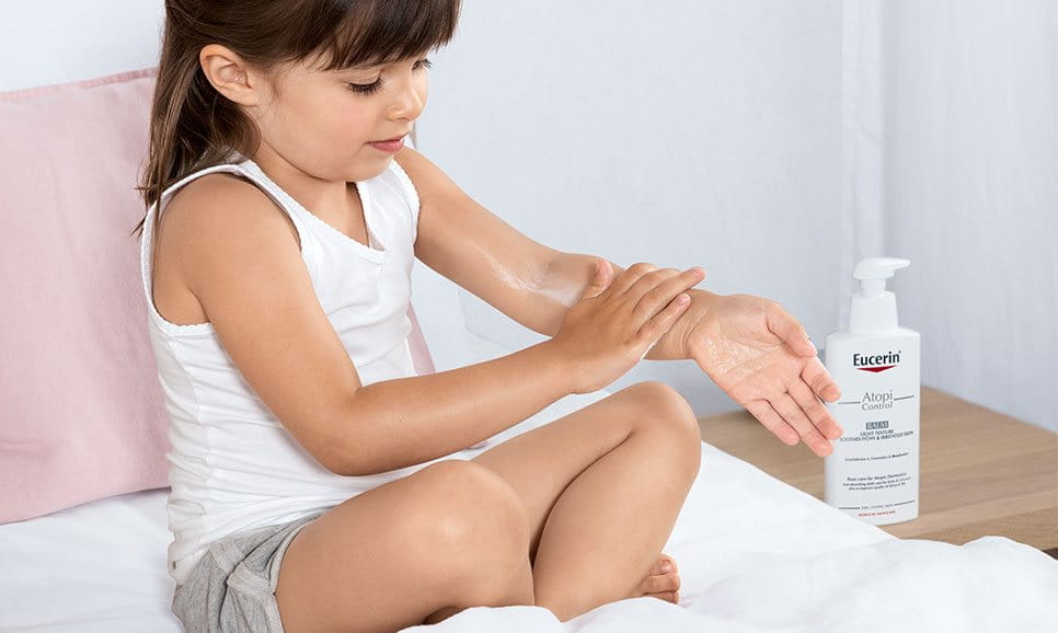 Produits de soin pour la peau à tendance à l'eczéma atopique