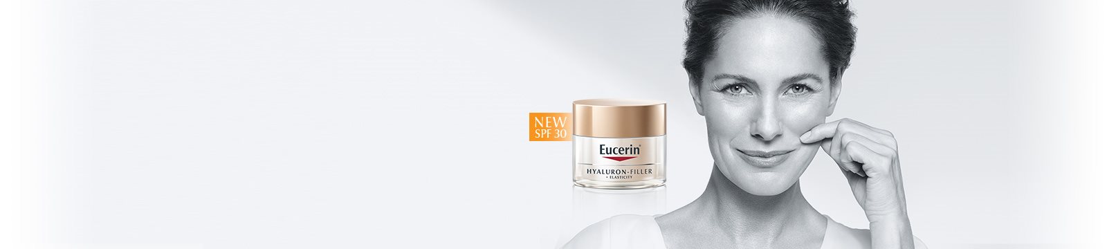 Eucerin Hyaluron Filler Elasticity Range Banner