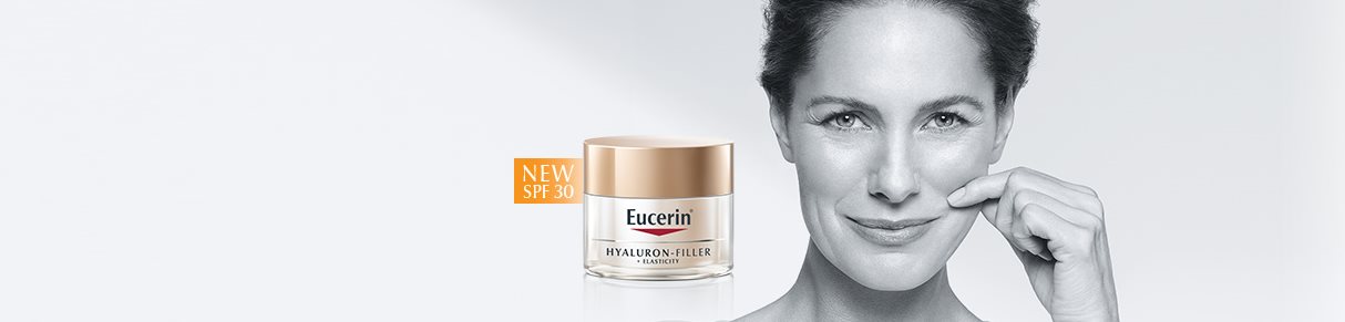 Eucerin Hyaluron Filler Elasticity Range Banner