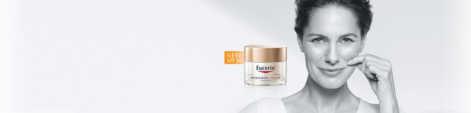 Eucerin Hyaluron Filler Elasticity Range Banner