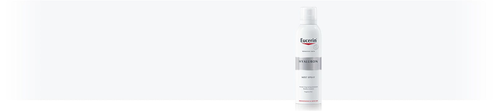 Eucerin Hyaluron Filler Mist Spray Range banner