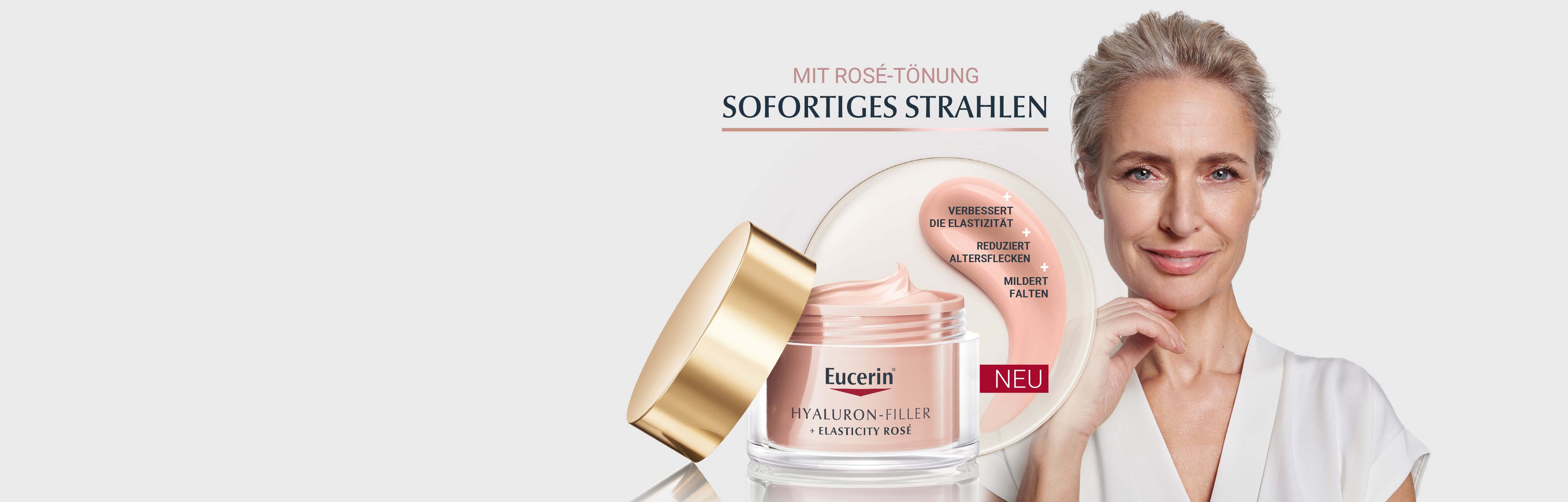 Hyaluron-Filler + Elasticity Tagespflege Rosé LSF 30