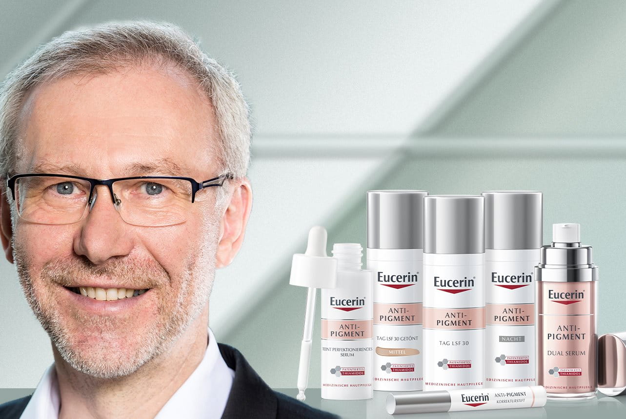 Dr. Kolbe und Eucerin Anti-Pigment Produkte
