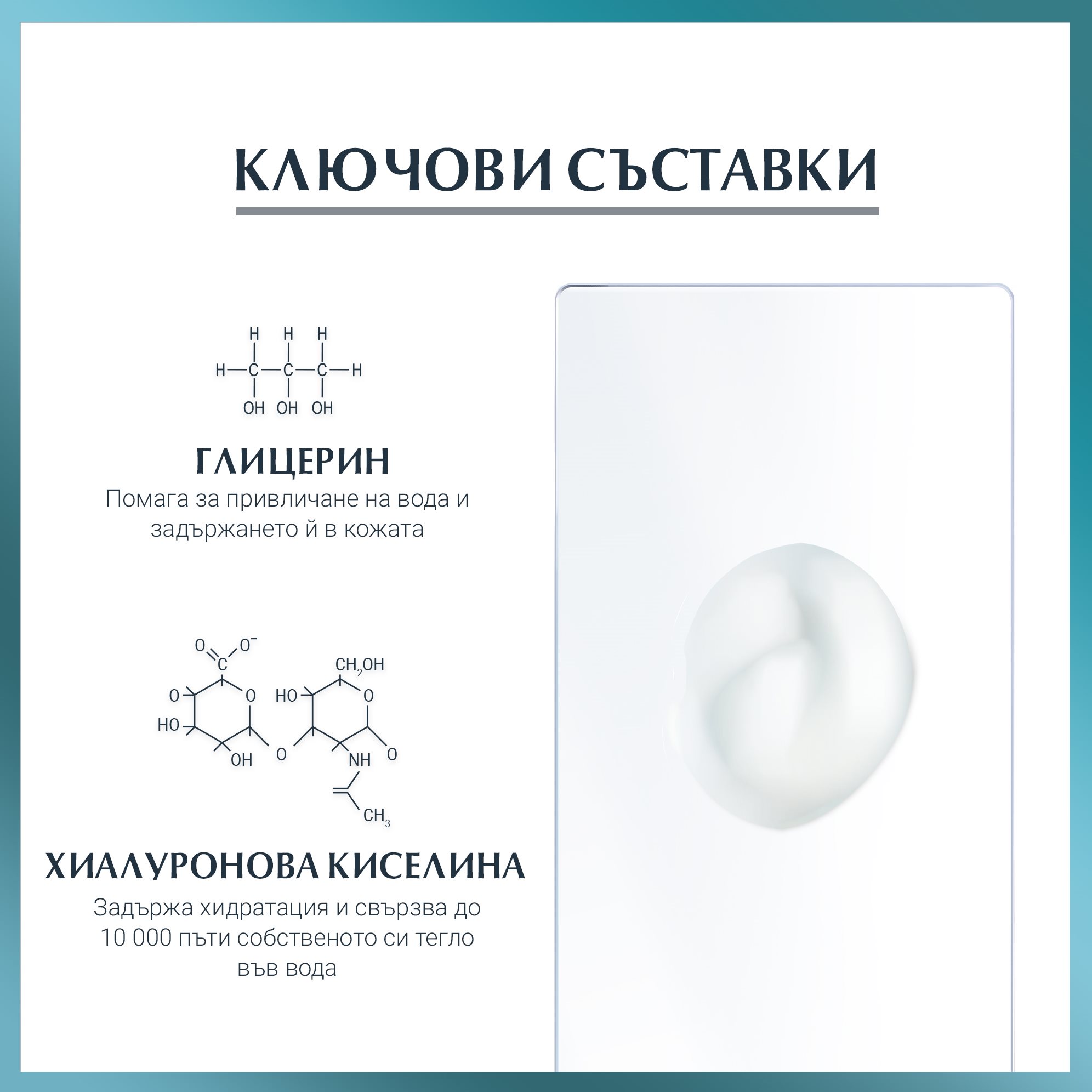 Основни съставки на ултралек серум