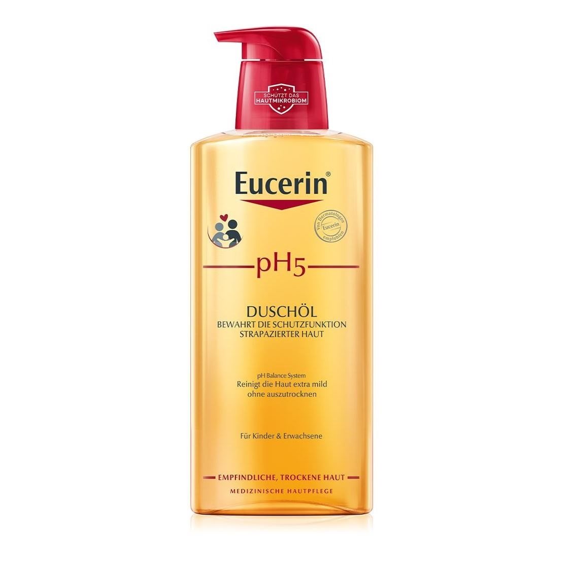 Eucerin pH5 душ олио за суха и чувствителна кожа 400мл