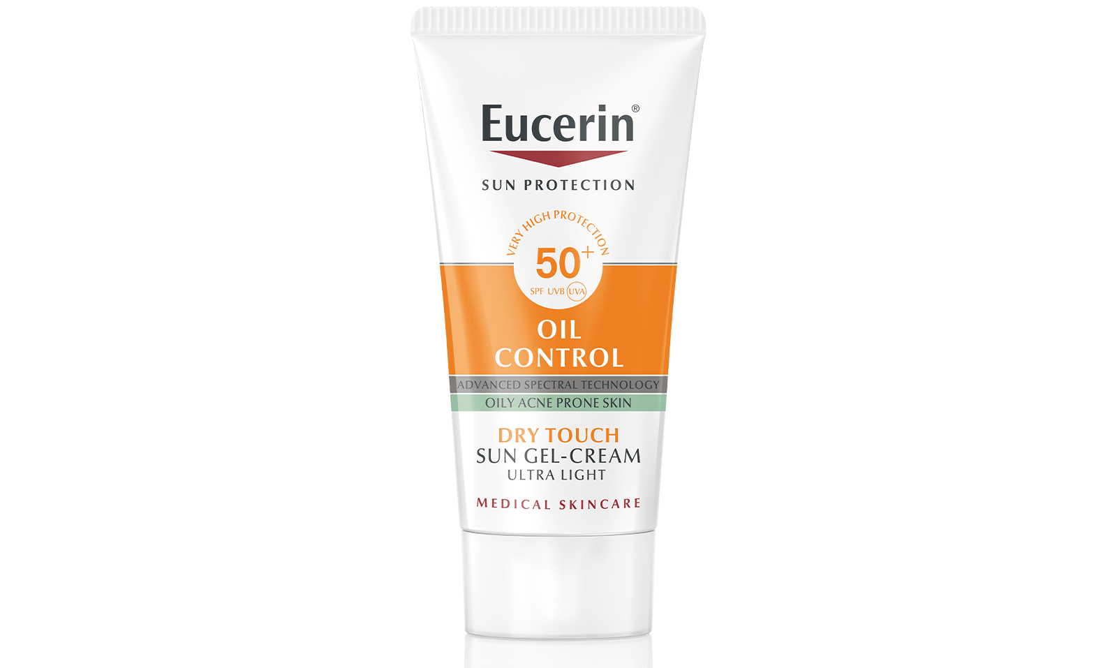 Eucerin Ochranný krémový gel na opalování na obličej Oil Control SPF 50+