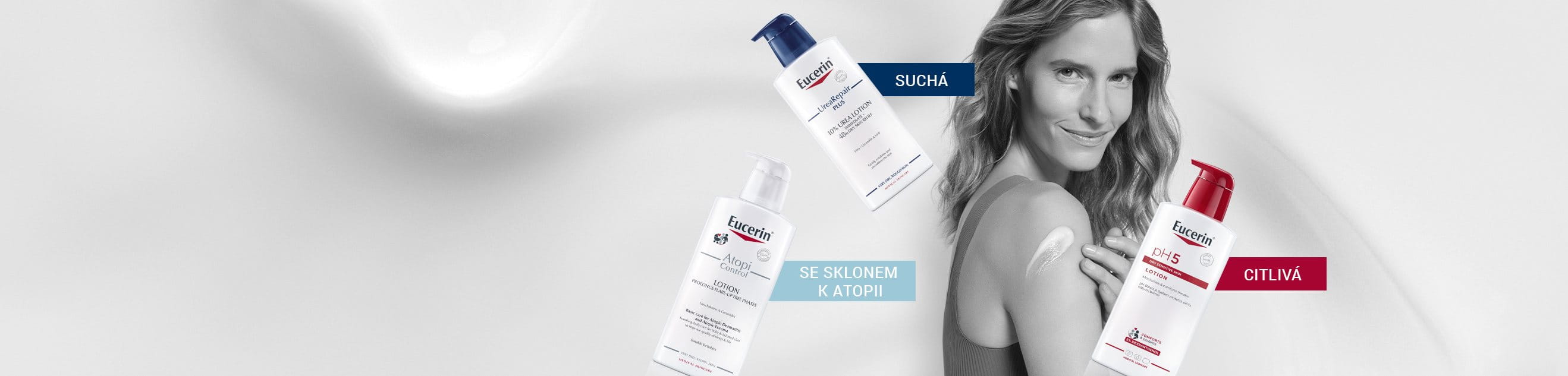 Tělová mléka Eucerin