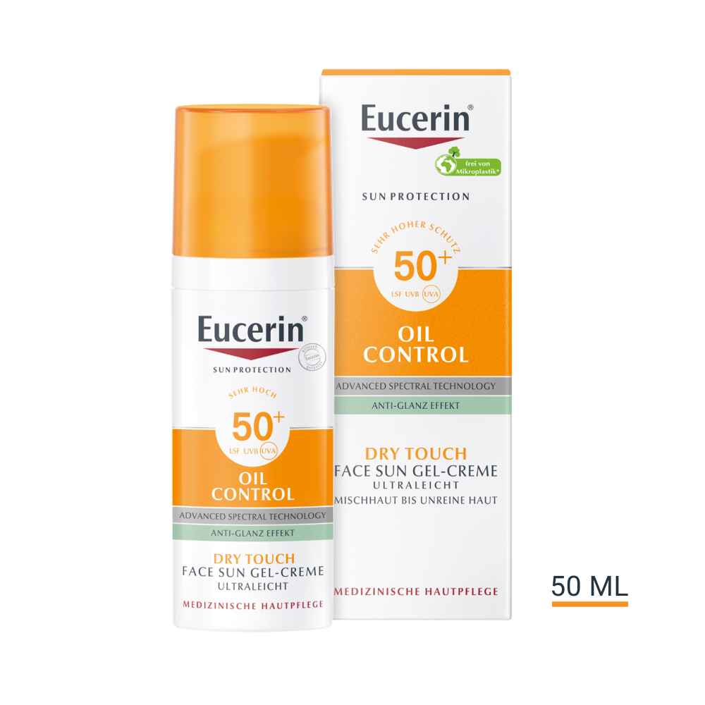 Oil Control Face Sun Gel-Creme LSF 50+