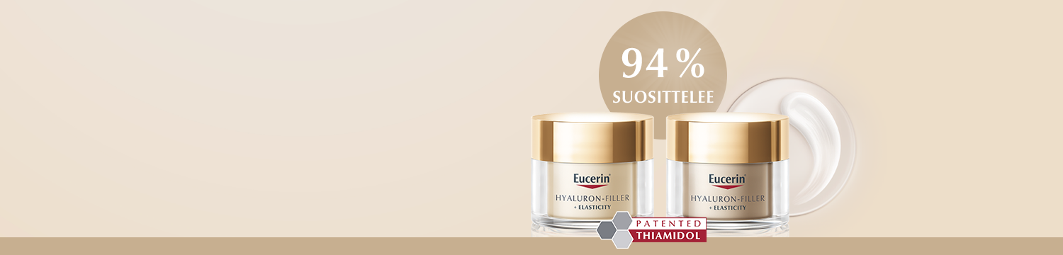 Eucerin Hyaluron-Filler + Elasticity apteekkiammattilaisten testissä