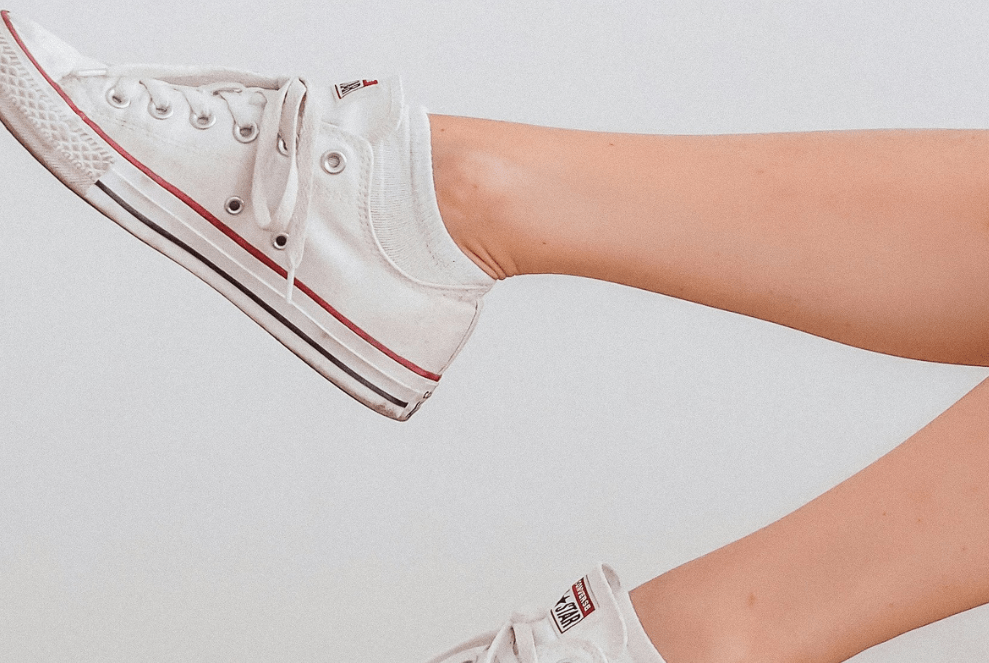 close up shot of legs