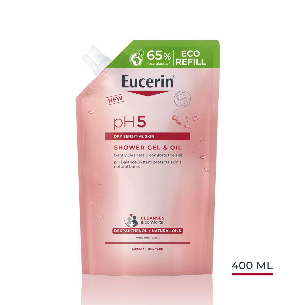 Eucerin pH5 olajtusfürdő gél utántöltő