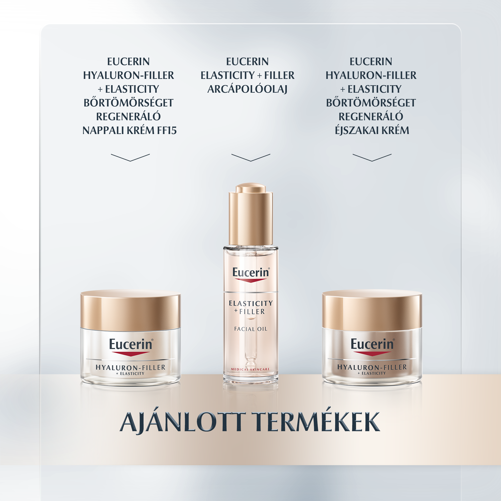 Eucerin Hyaluron-Filler + Elasticity Bőrtömörséget Regeneráló Éjszakai Krém