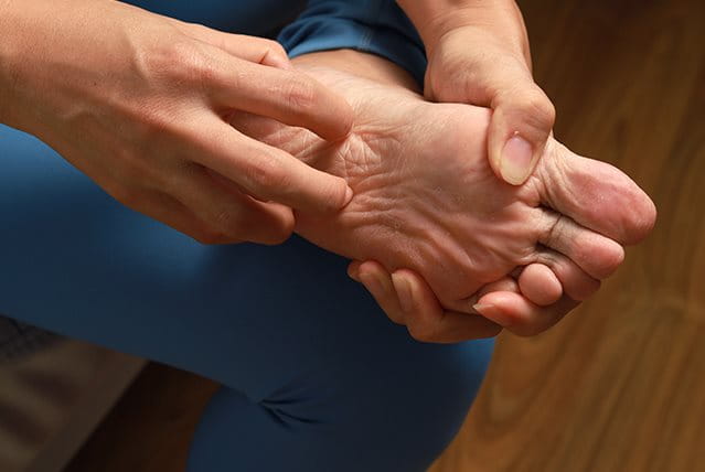 Prurito sotto i piedi