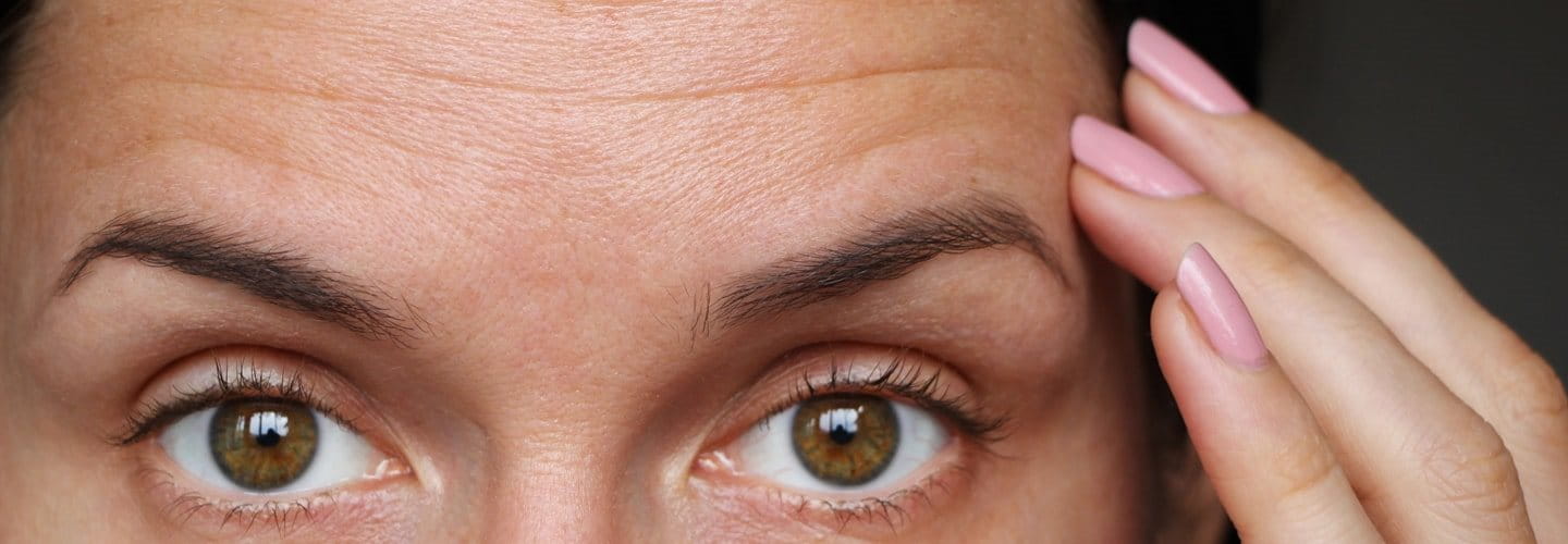 Zmarszczki na czole przyczyny