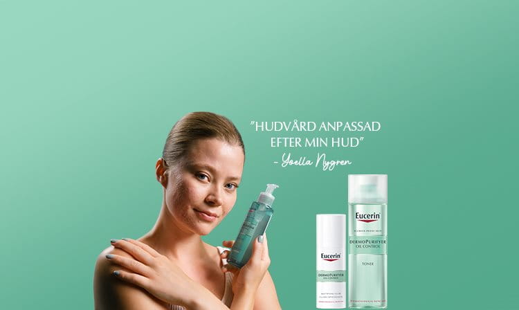 Se Yoellas ordinarie hudvårdsrutin med DermoPurifyer