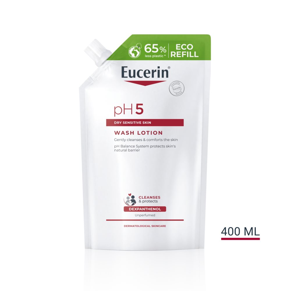 Eucerin pH5 Wash Lotion Refill | Oparfymerad
