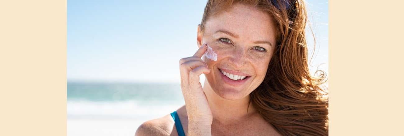 Solskydd för känslig hud