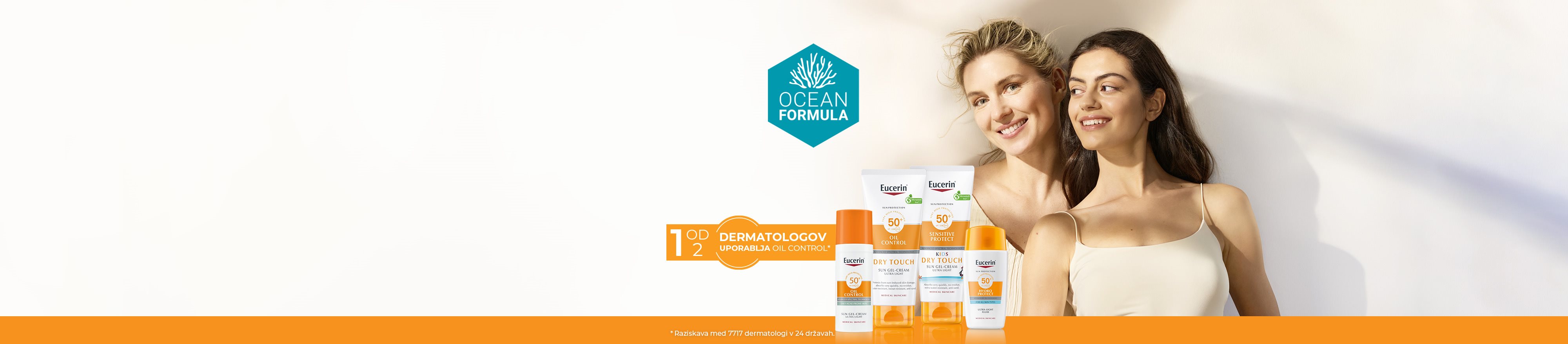 Eucerin SUN - zaščita za vsak tip kože