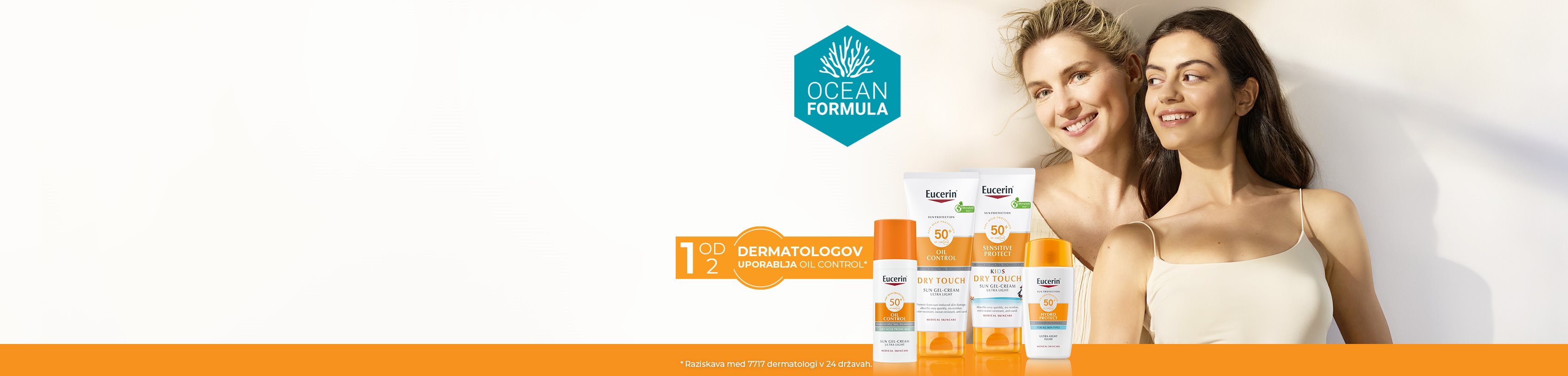 Eucerin SUN - zaščita za vsak tip kože