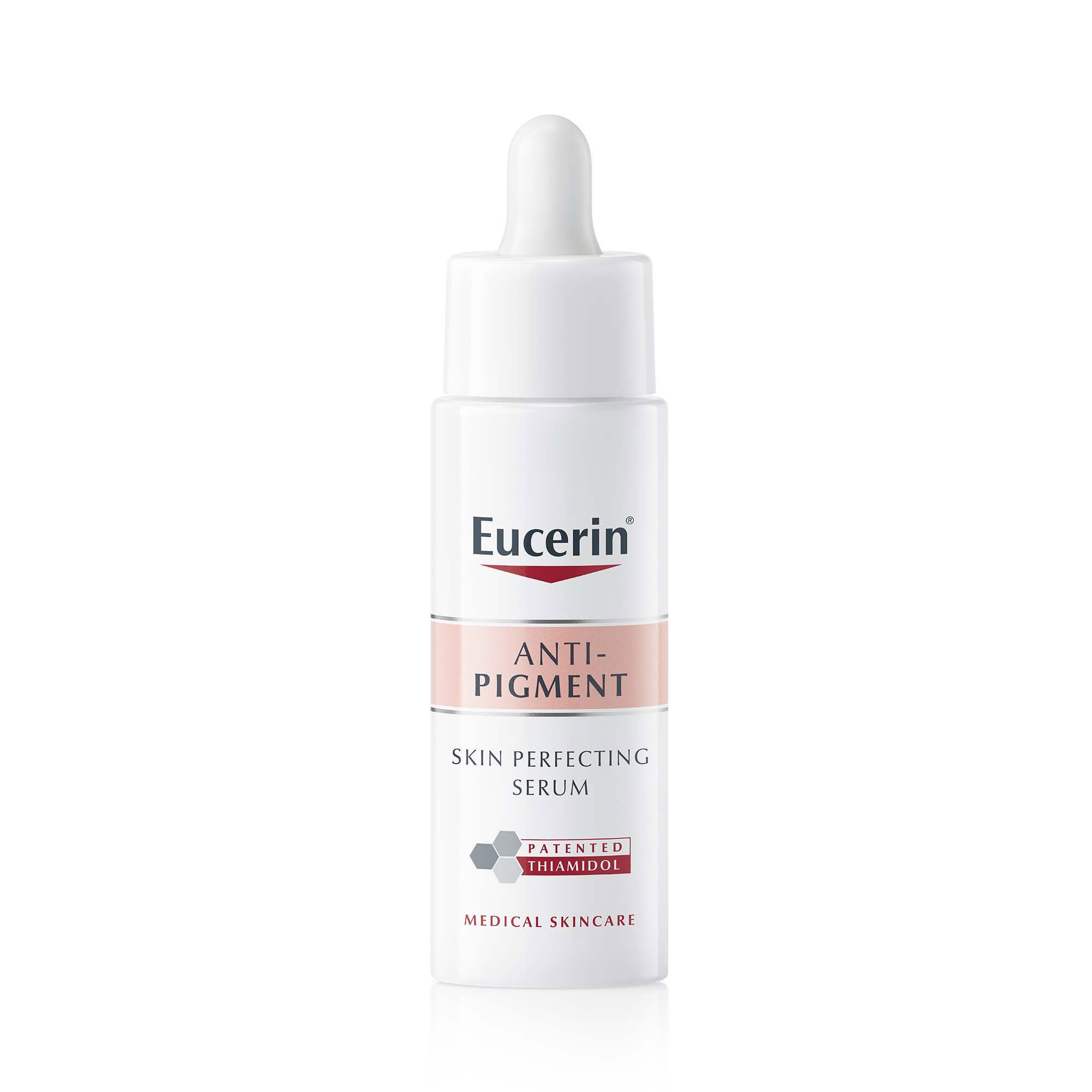Eucerin Anti-Pigment serum za izboljšanje polti poskrbi za bolj gladko in voljno kožo. 