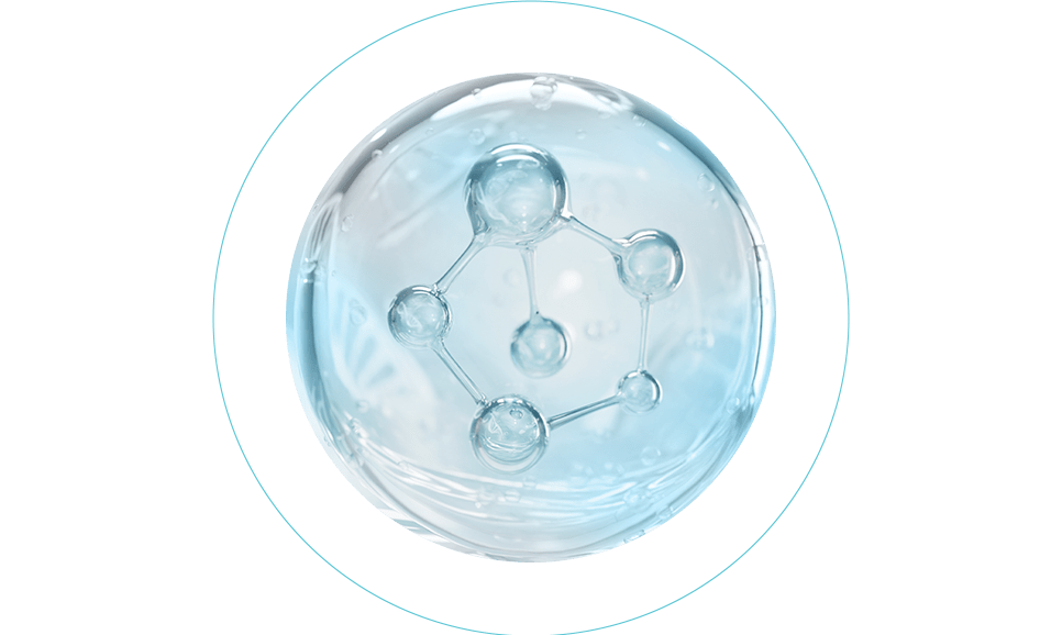 molekula kyseliny hylurónovej