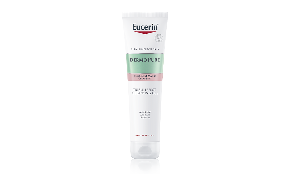 Eucerin DermoPure EXFOLIAČNÝ ČISTIACI GÉL S TROJITÝM ÚČINKOM NA TVÁR A TELO