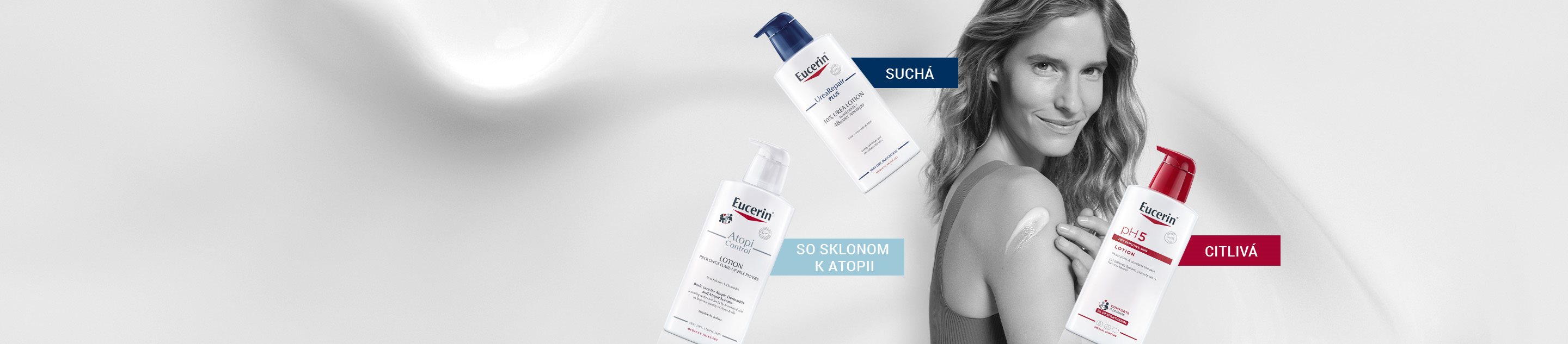 Eucerin telové mlieka