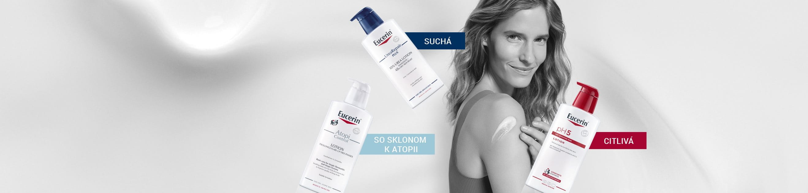 Eucerin telové mlieka