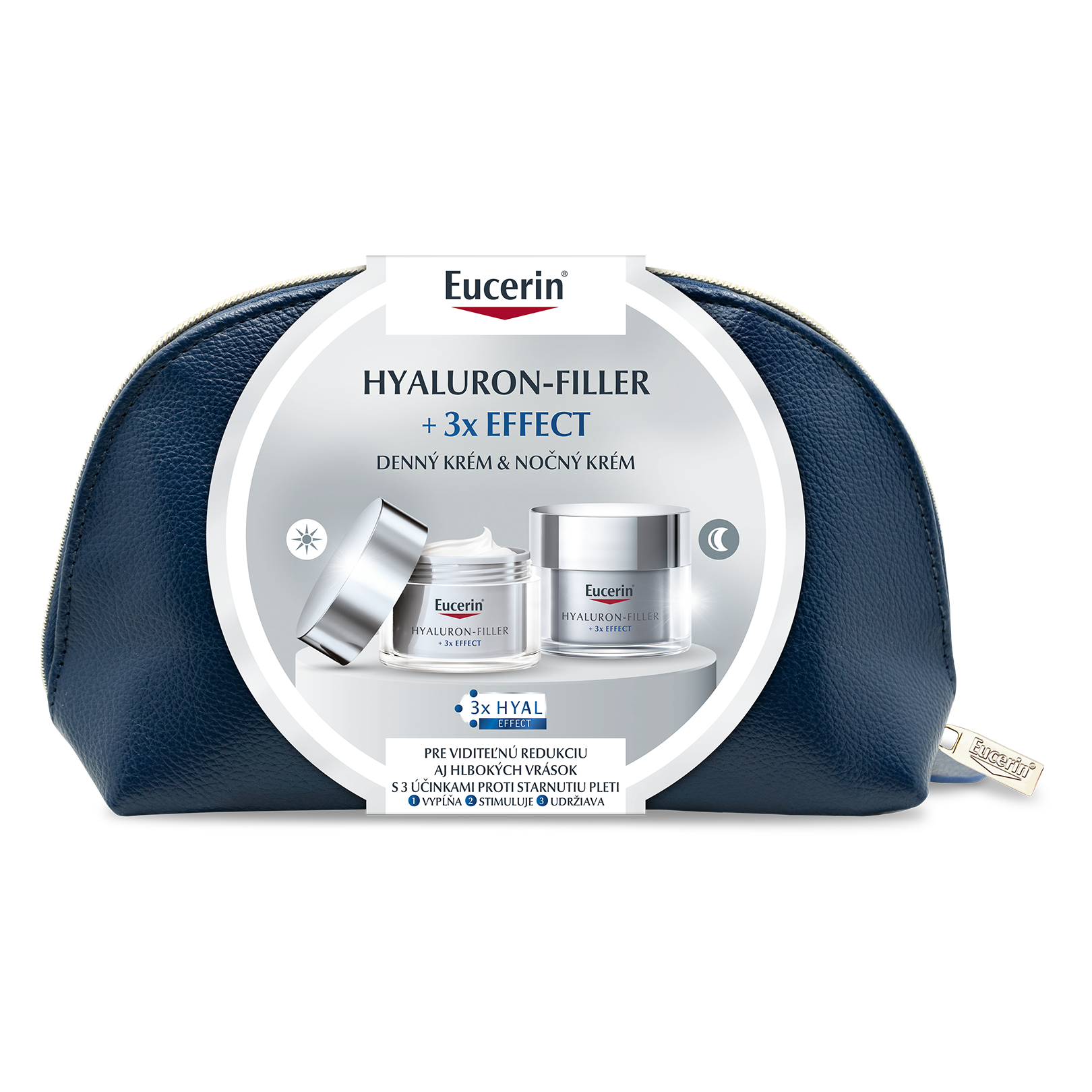 Hyaluron-Filler + 3x EFFECT Denný a Nočný krém