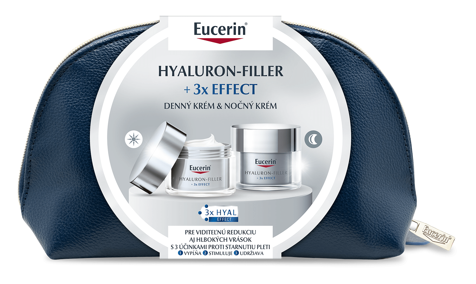 Hyaluron-Filler + 3x EFFECT Denný a Nočný krém