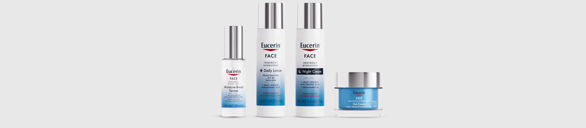 Eucerin Immersive Hydration range