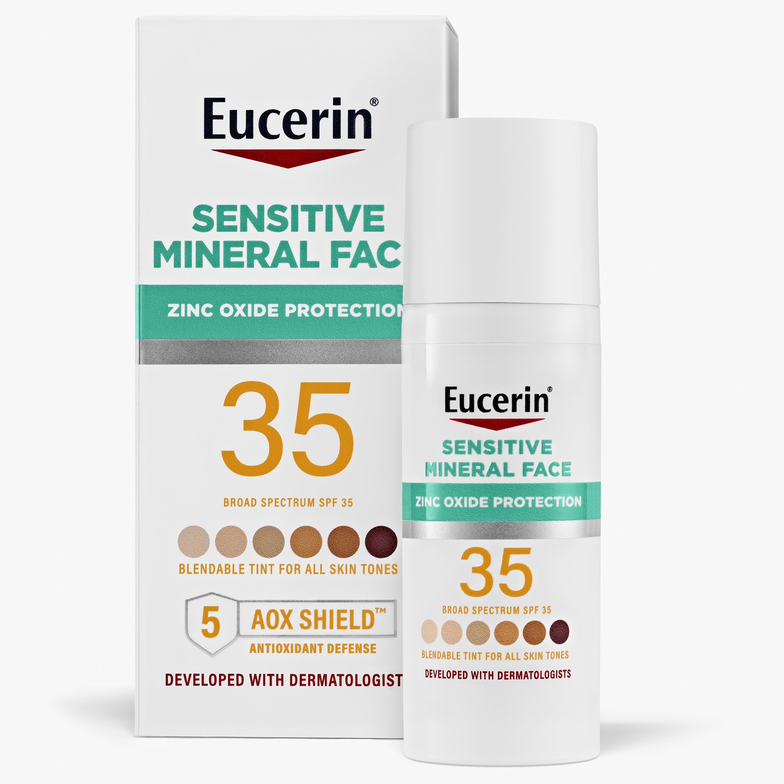Eucerin® Sun Sensitive Tinted Mineral Face Lotion