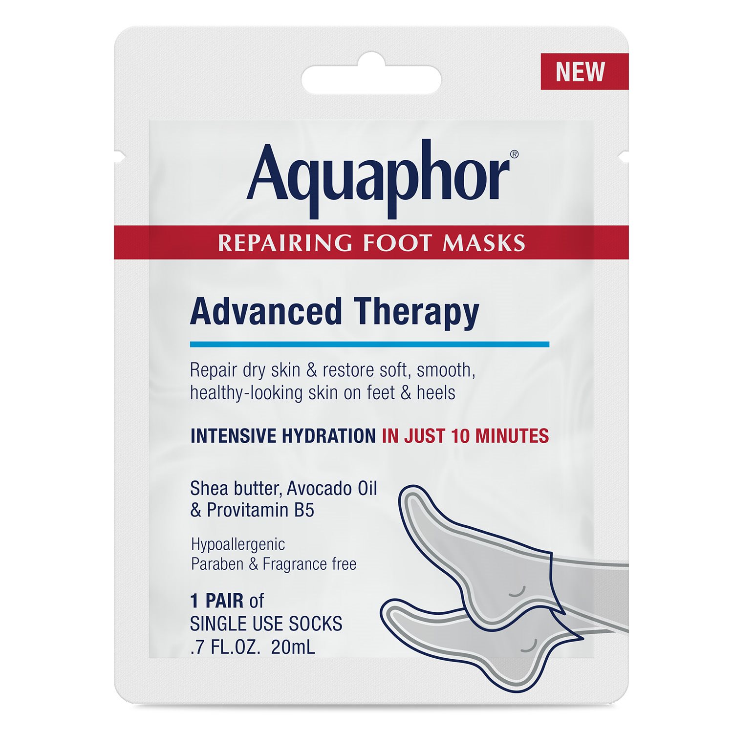 Aquaphor® Foot Mask