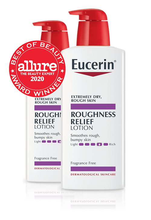 Roughness Relief Lotion - Landing Page Packshot