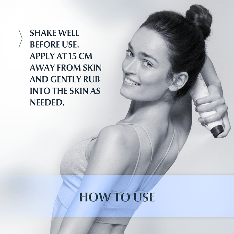 Can even be sprayed upside down