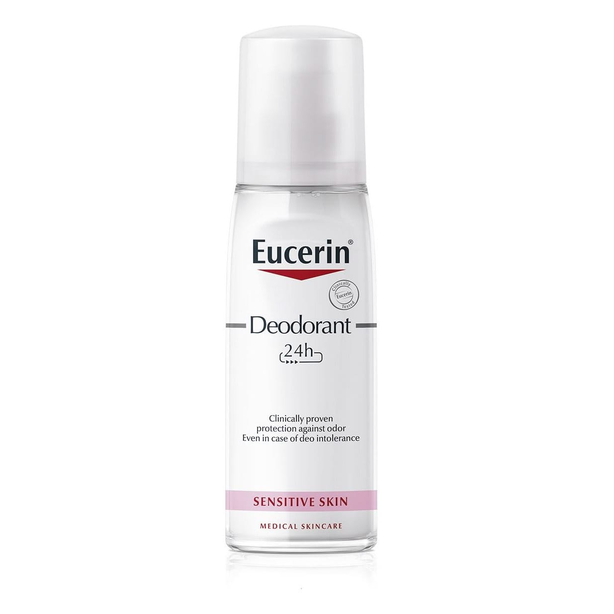 lærred erhvervsdrivende psykologisk 24h Deodorant Sensitive Skin Pump Spray| for sensitive skin | Eucerin