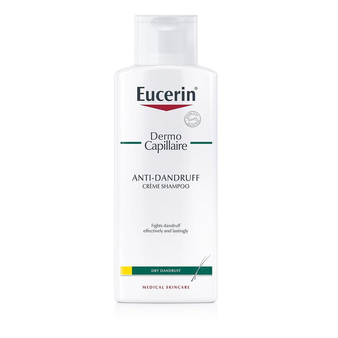 Eucerin DermoCapillaire Krémový šampón proti suchým lupinám
