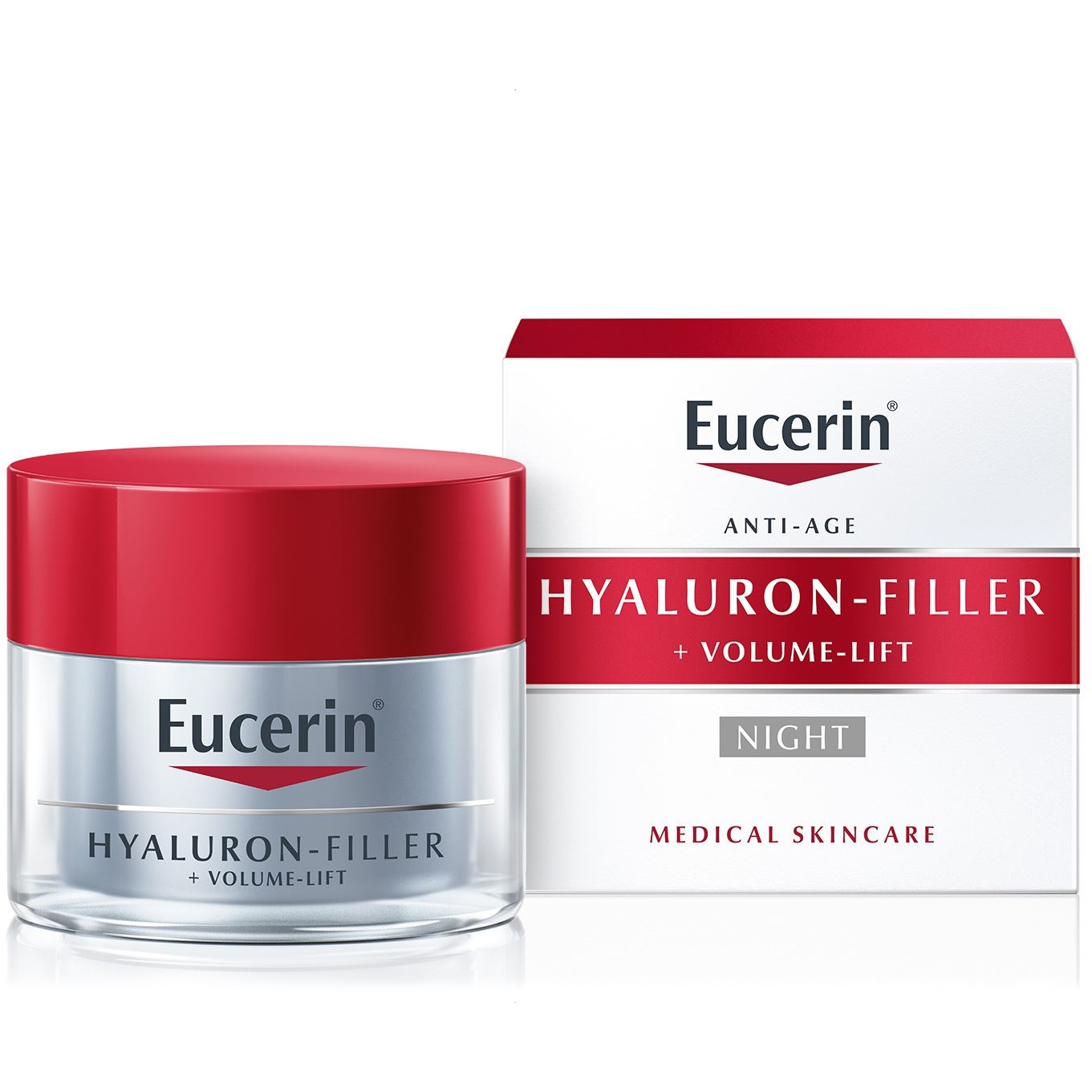 Eucerin Hyaluron-Filler + Volume-Lift nakts krēms