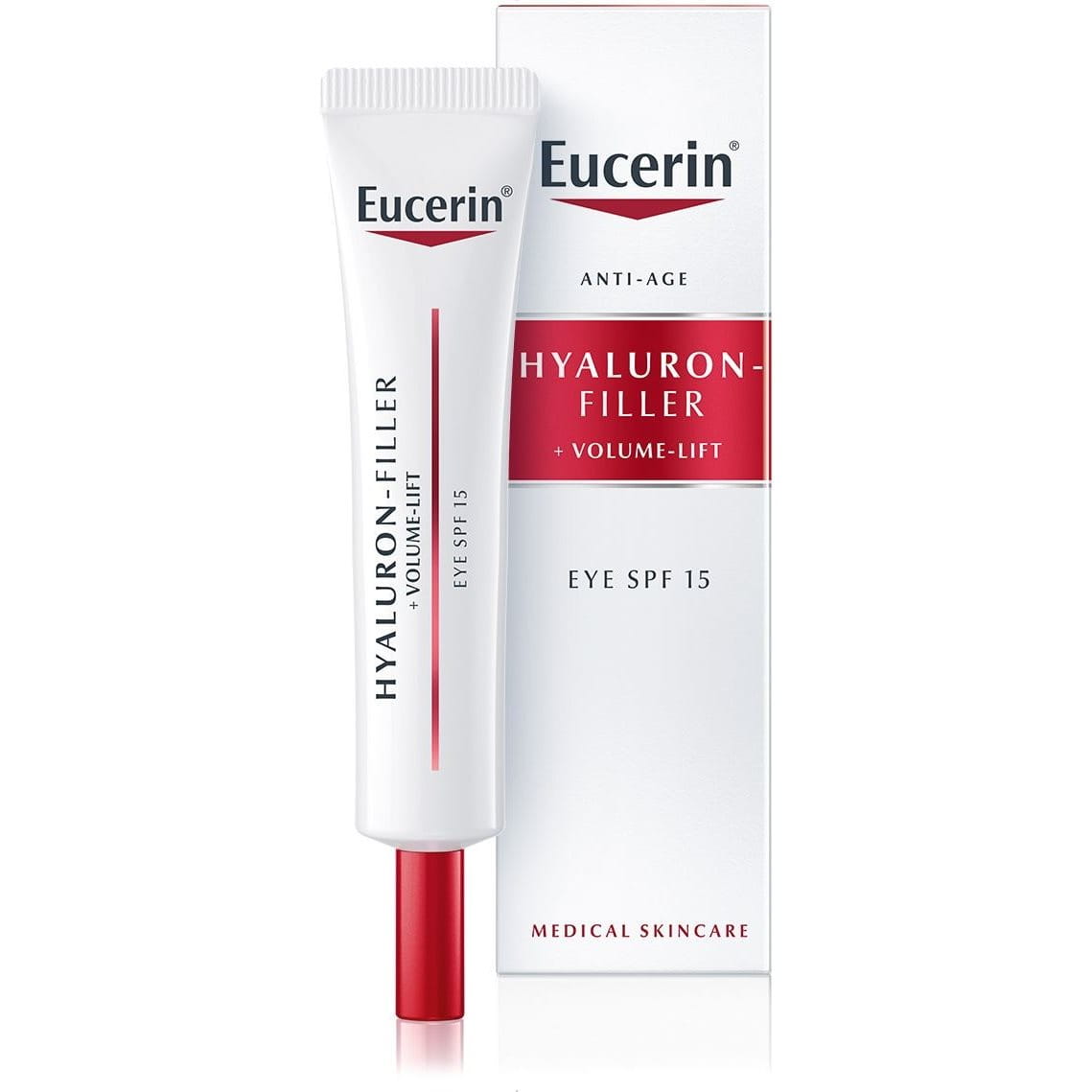 Eucerin Hyaluron-Filler + Volume-Lift Крем для восстановления контура вокруг глаз c SPF 15 c лифтинг-эффектом