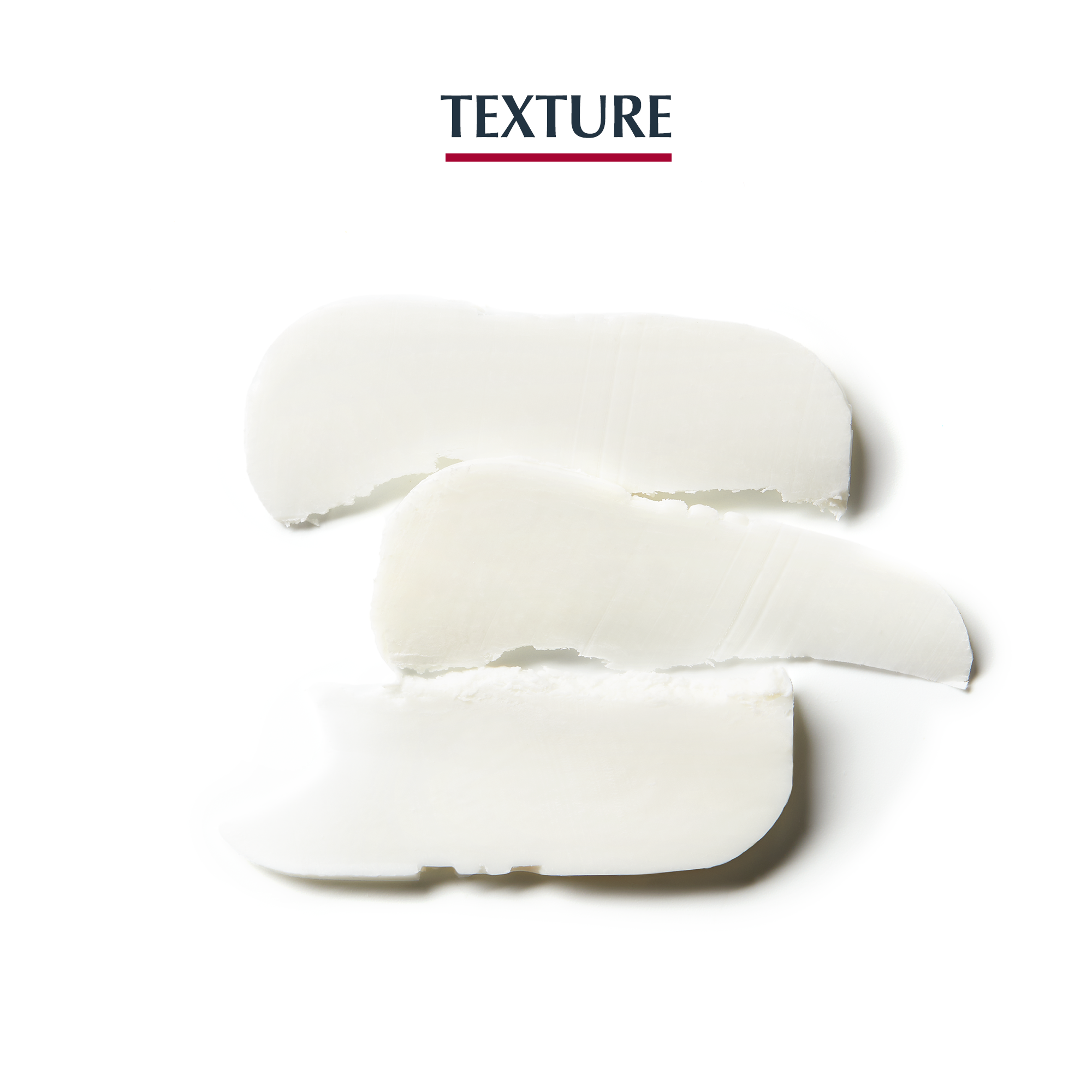 Eucerin pH5 Soap-Free Bar texture sample on white background.