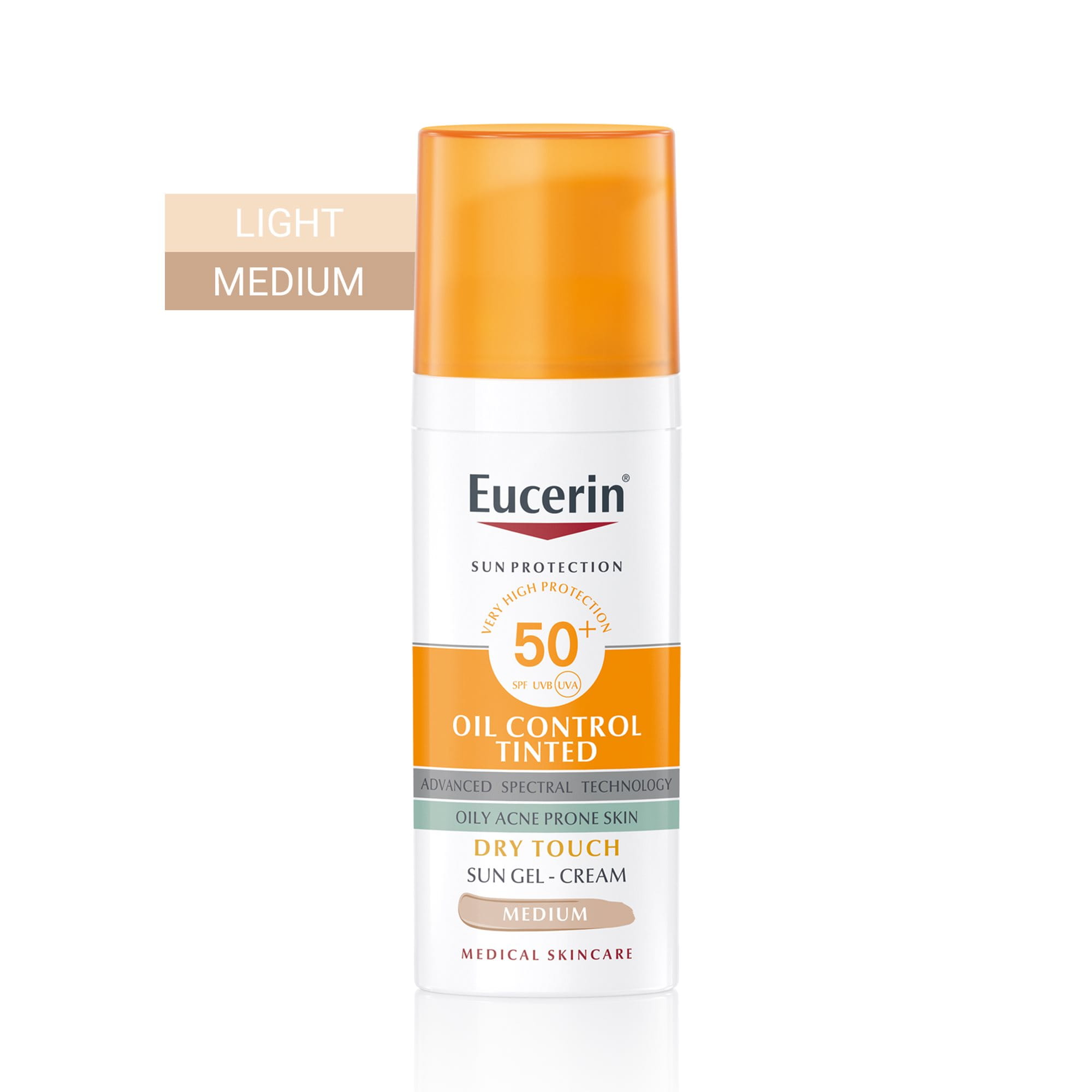 Sun Face Oil Control Tinted SPF 50+ Light