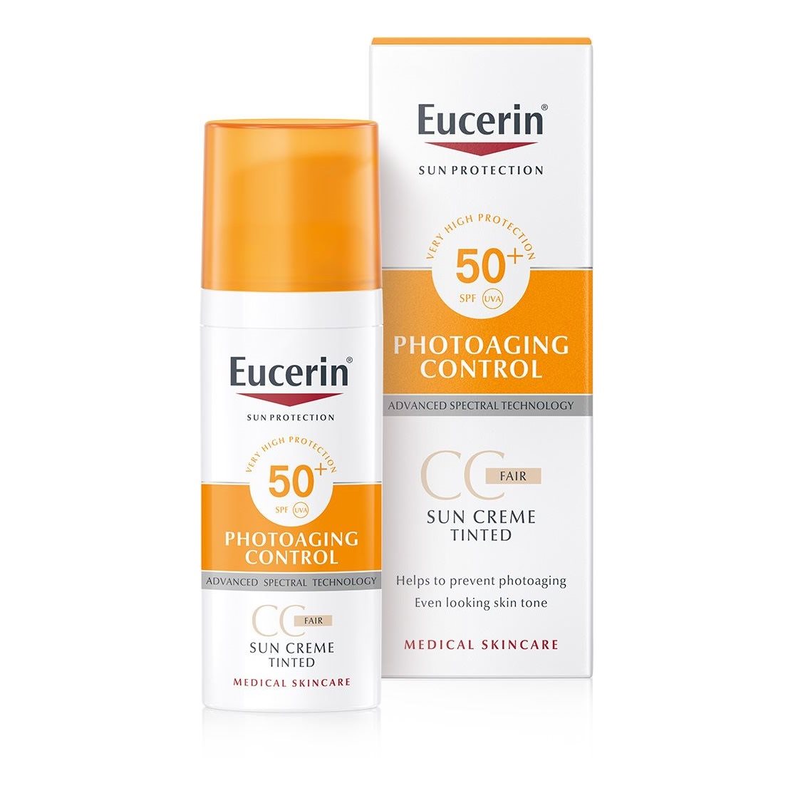 Eucerin Sun Crème Tinted Photoaging Control SPF 50+ Fair 