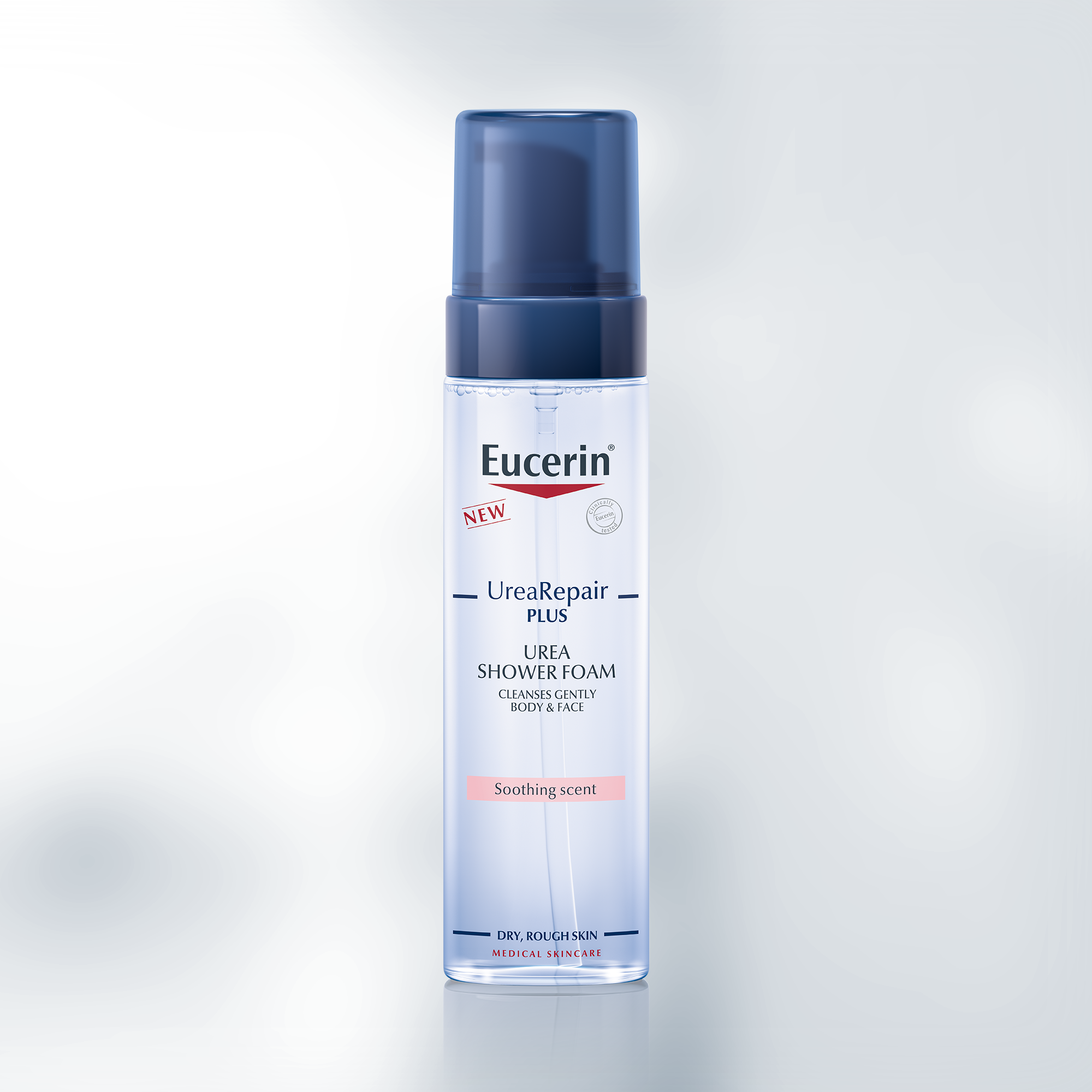 Shower foam for dry skin from Eucerin