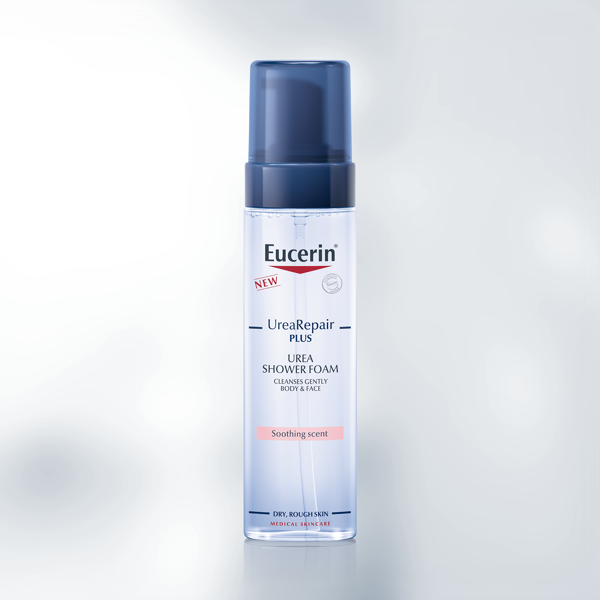 Shower foam for dry skin from Eucerin