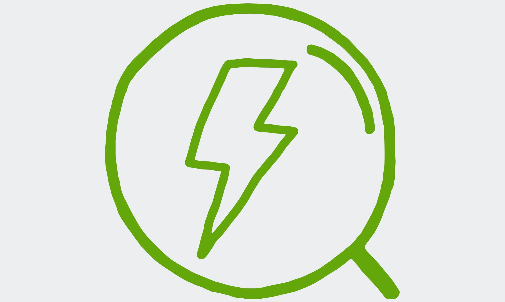 Stiliserad blixtsymbol