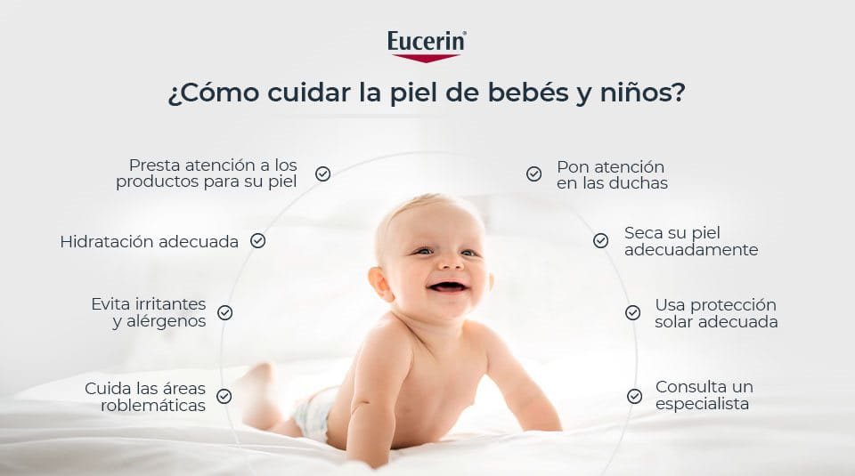 Comprendiendo la piel de bebés y niños